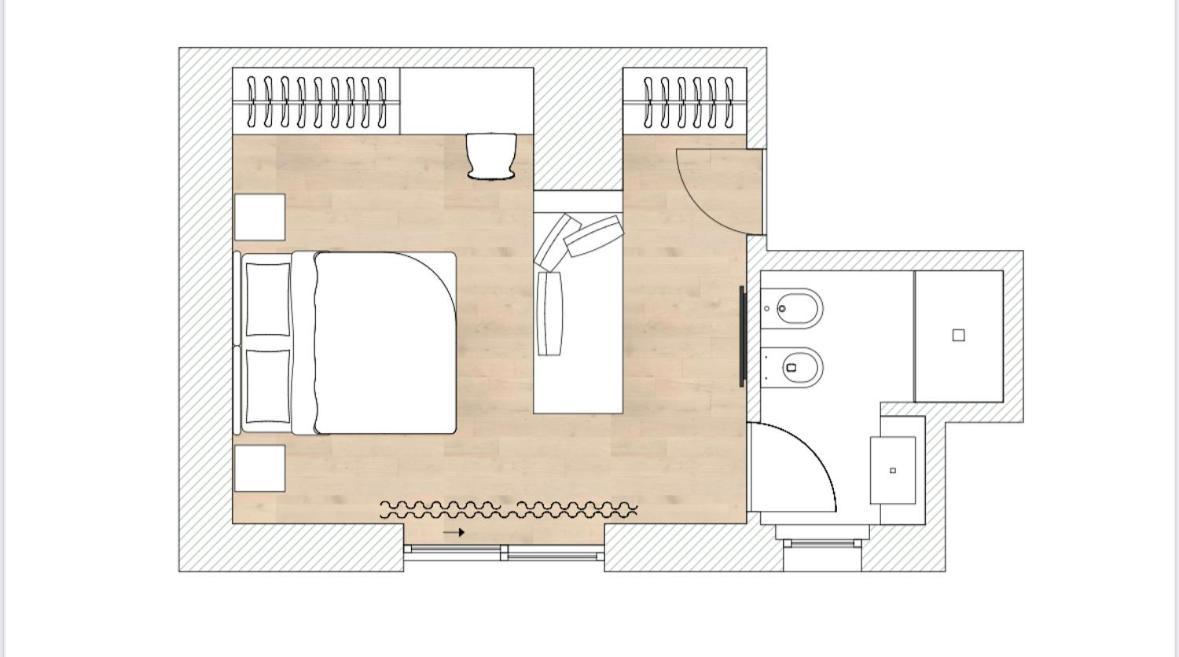 Superior Triple Room with Side Terrace facing the sea