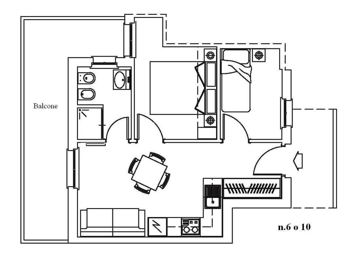 Appartamento Standard con 2 Camere da Letto