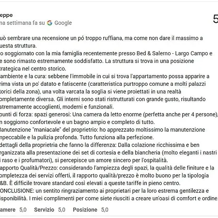 Bed And Salerno - Largo Campo - Appartamento-3