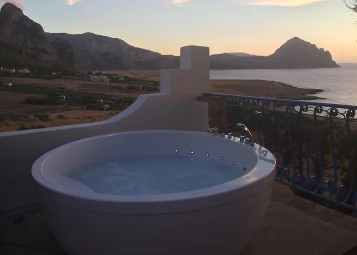 villa Anna Silvia Makari fiction rai 1 Casa Saverio La Manna San Vito Lo Capo