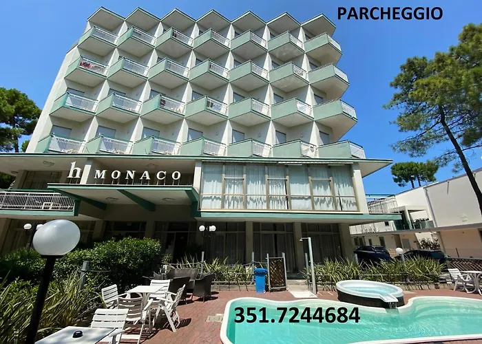 Hotel sul MareMonaco - Parcheggio Incluso E Piscina - Min 2 Gg