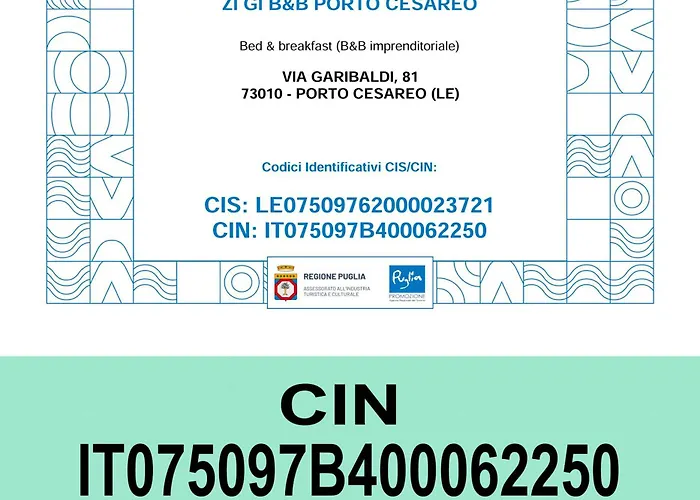 Zì Gì B&B Porto Cesareo