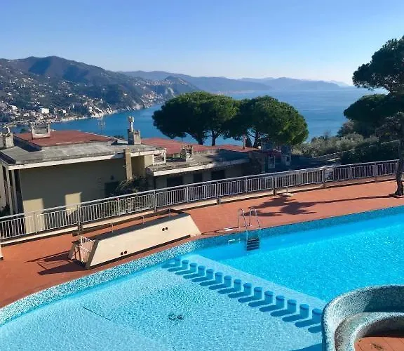 Il Poggetto - Apartment Sea View In Residence With Pool Rapallo