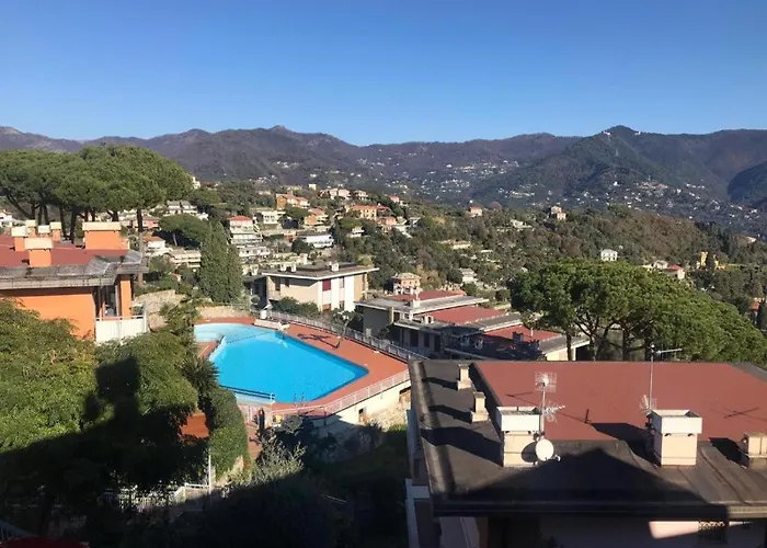 Il Poggetto - Apartment Sea View In Residence With Pool Rapallo