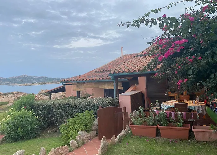 Villa Casa Mughetto R5055 Wifi, Seafront, Private Sea Access, Swimming Pool La Maddalena 