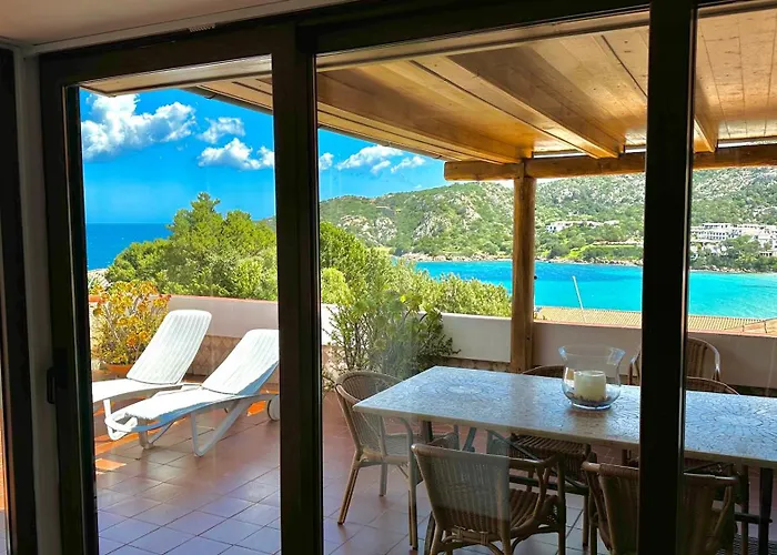 80 M From The Beach Sea At Your Feet Free Parking Case Mariuccia Baja Sardinia