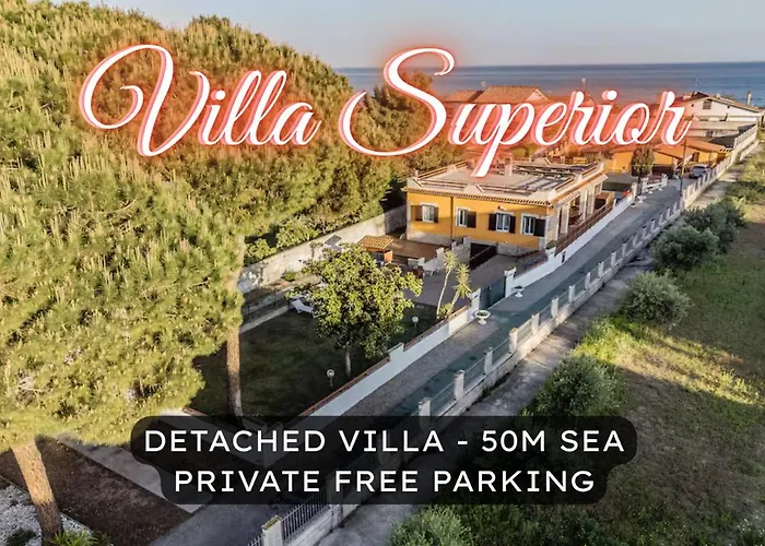 'Villa Venere Superior' 50mt Sea-Jacuzzi-Free Parking-Garden Terracina